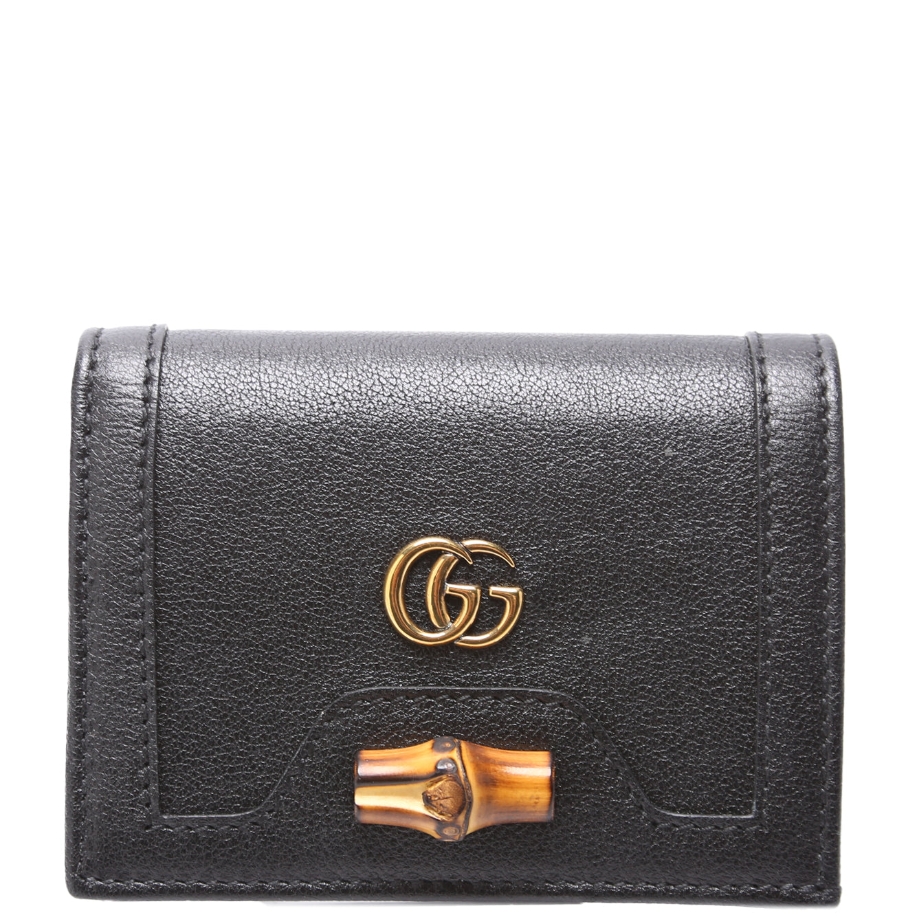 658244 Diana Card Case Wallet Black
