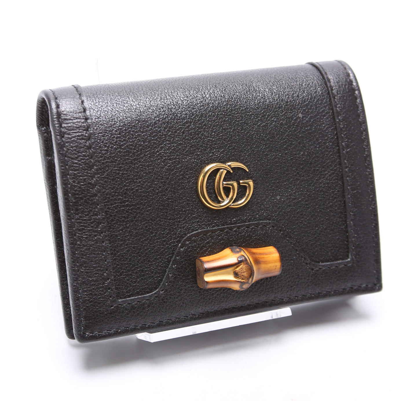 658244 Diana Card Case Wallet Black