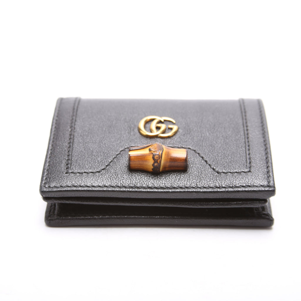 658244 Diana Card Case Wallet Black