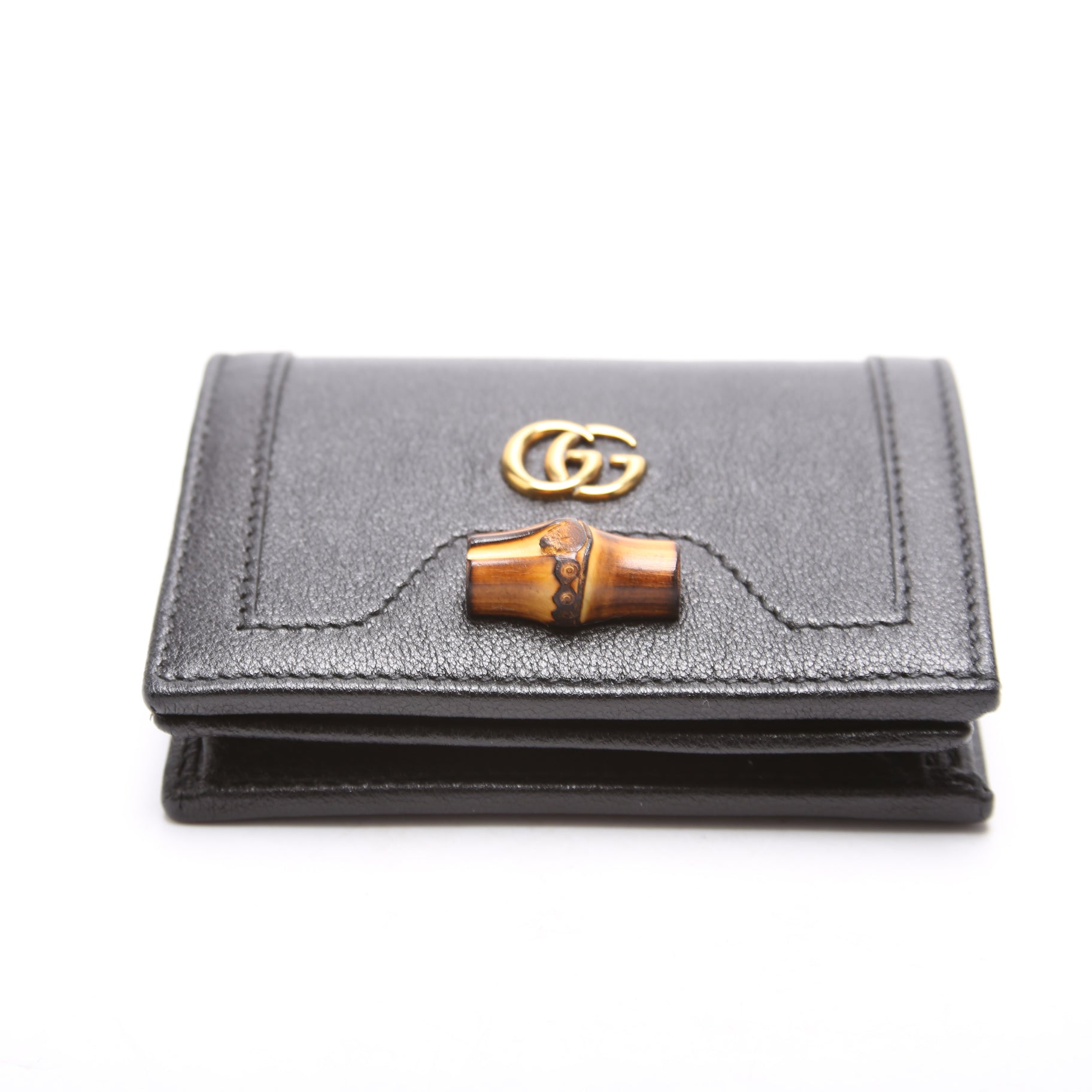 658244 Diana Card Case Wallet Black