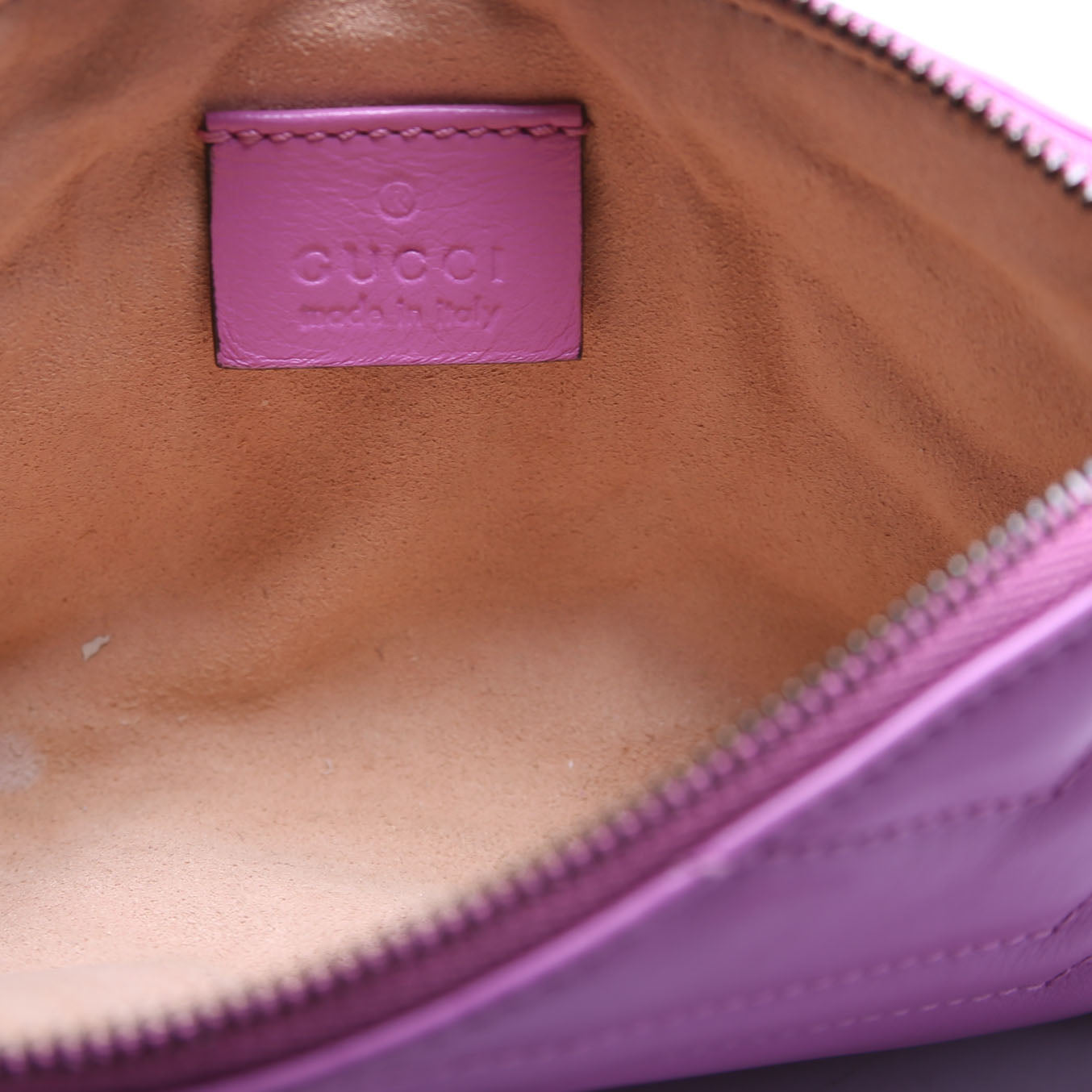 443129 GG Marmont Mini Chain Bag Purple