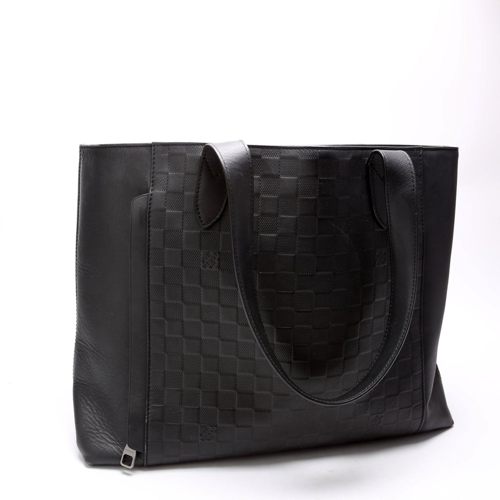 Cabas Voyage Infini Leather Black