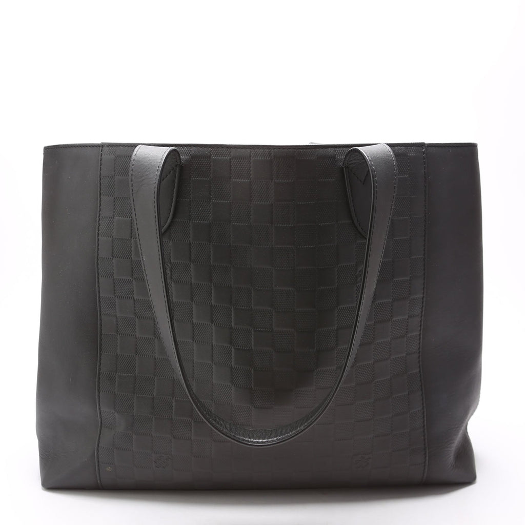 Cabas Voyage Infini Leather Black