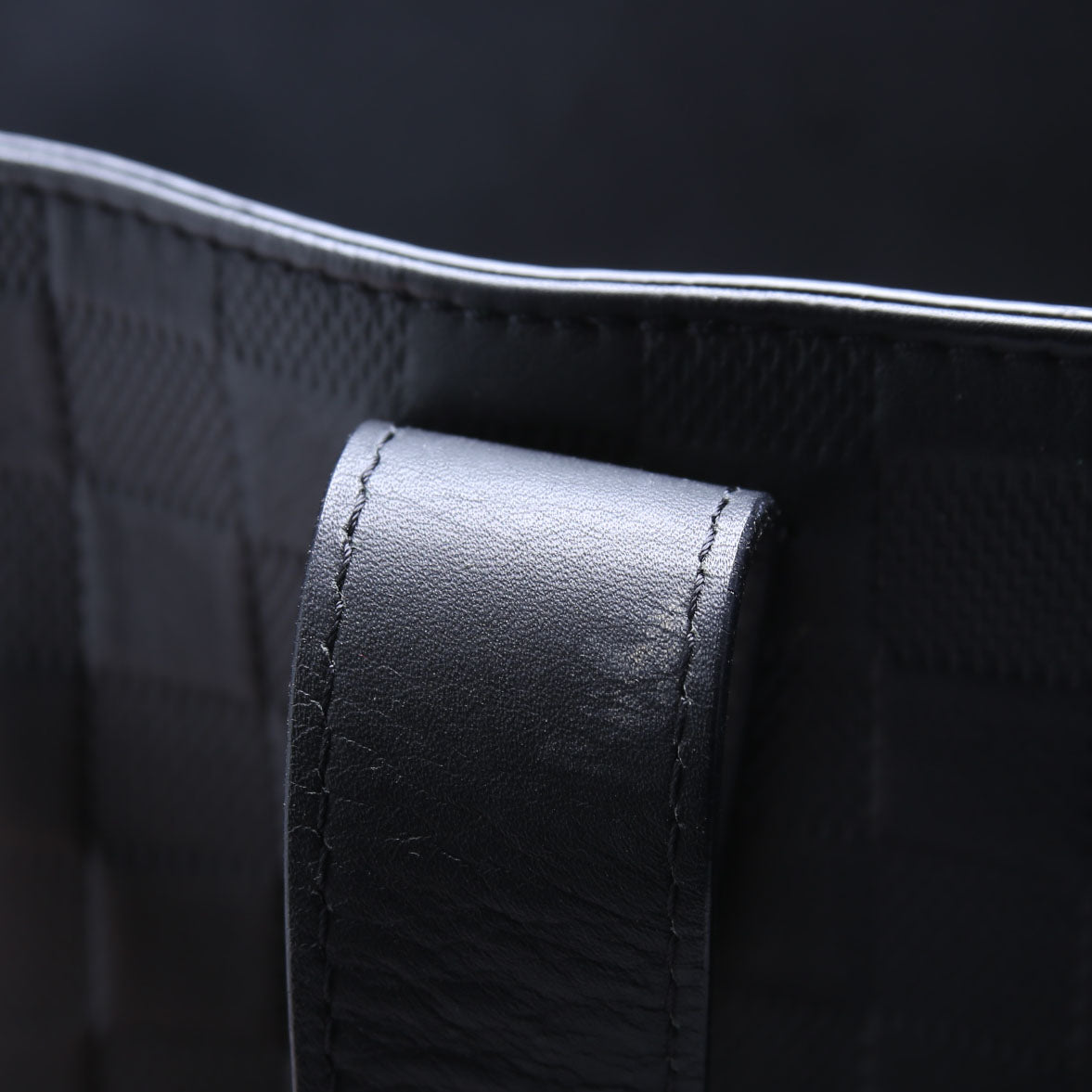 Cabas Voyage Infini Leather Black