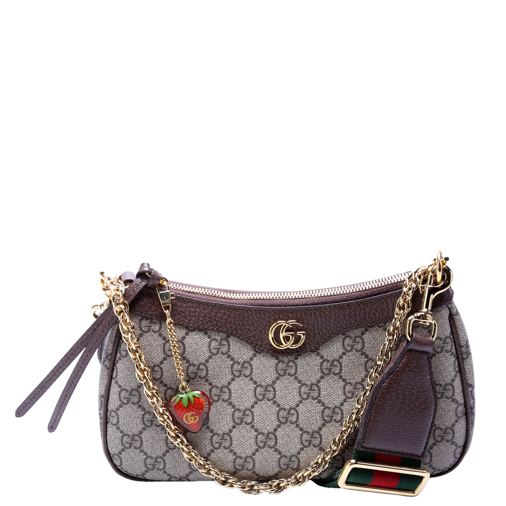 735132 GG Supreme Ophidia Charm Small Handbag
