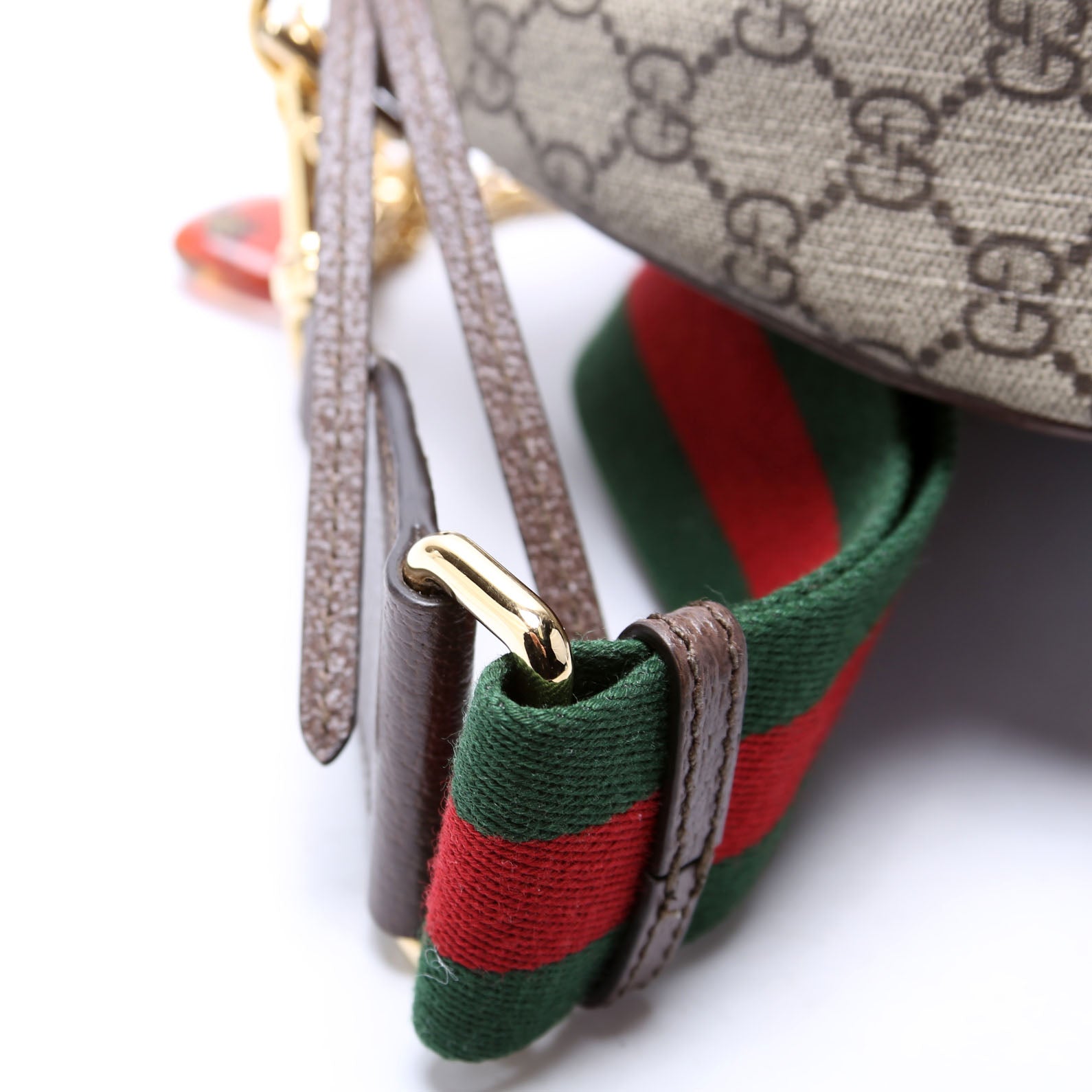 735132 GG Supreme Ophidia Charm Small Handbag