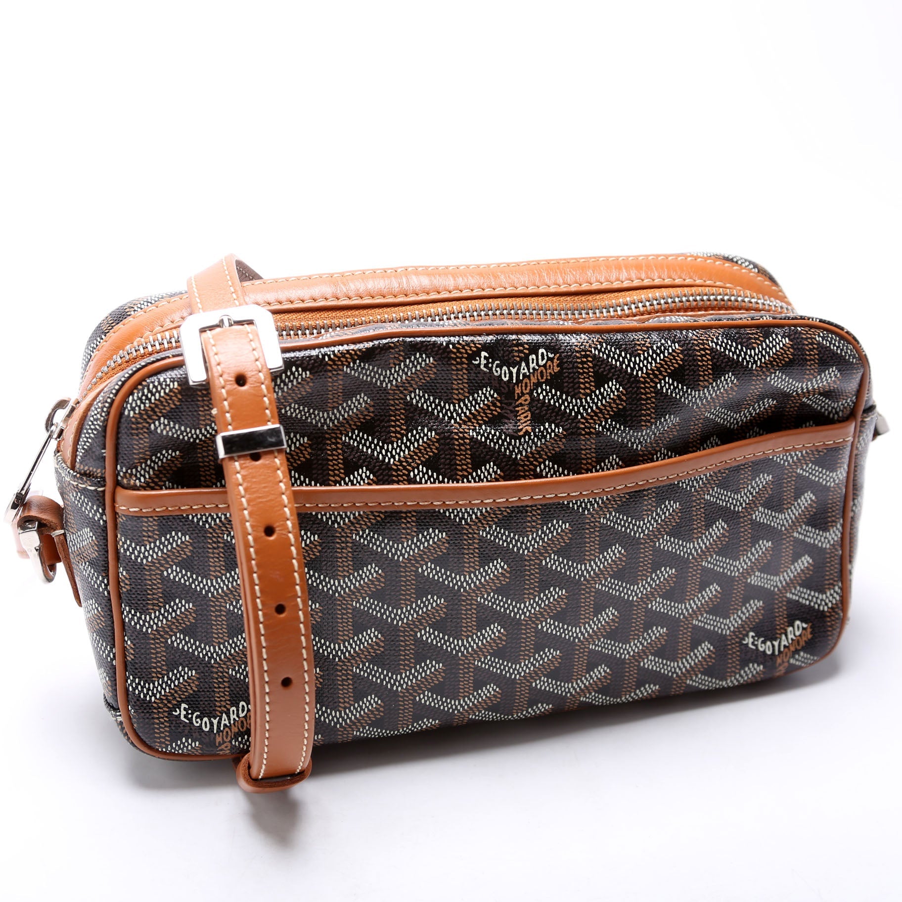 Sac Cap Vert Goyardine Brown