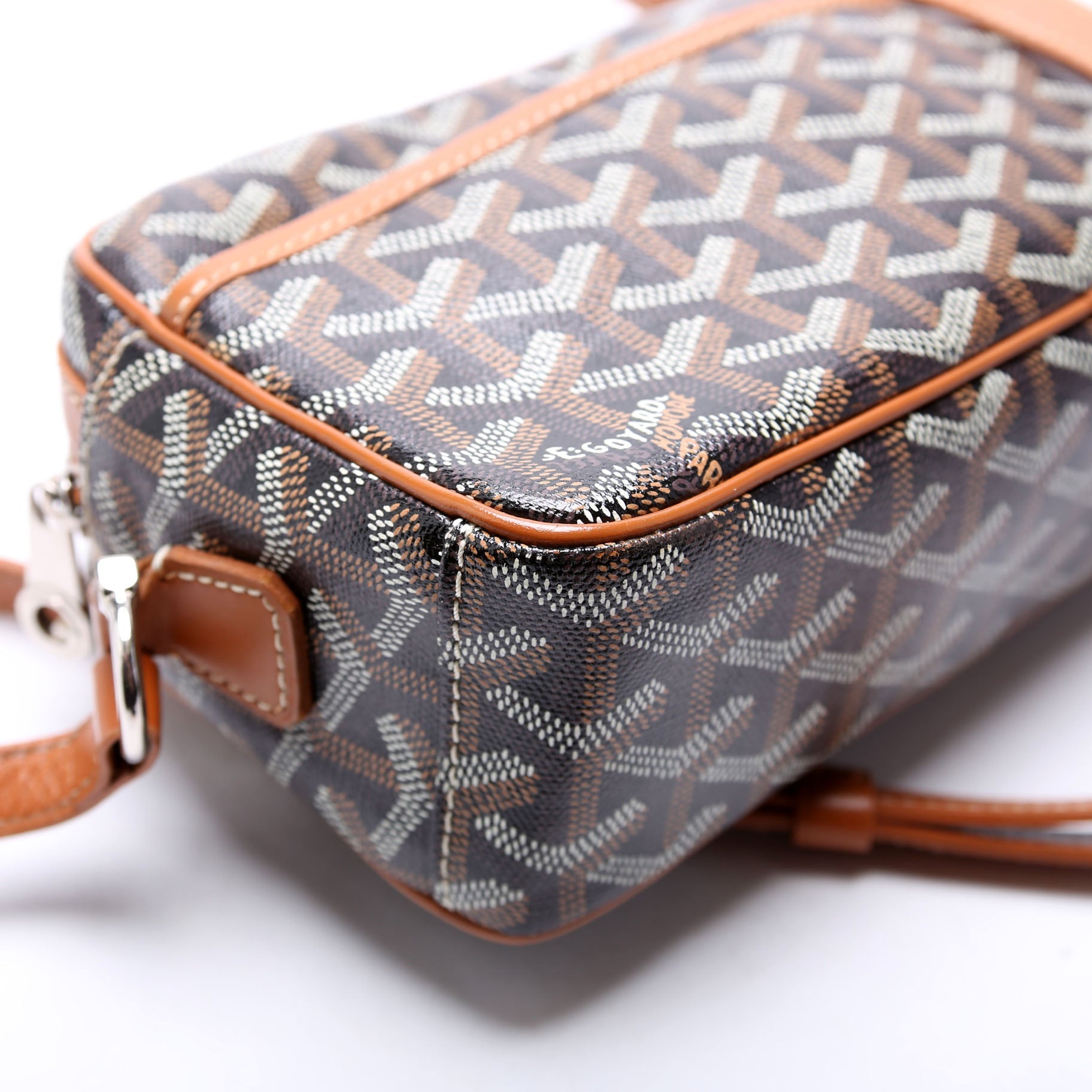 Sac Cap Vert Goyardine Brown