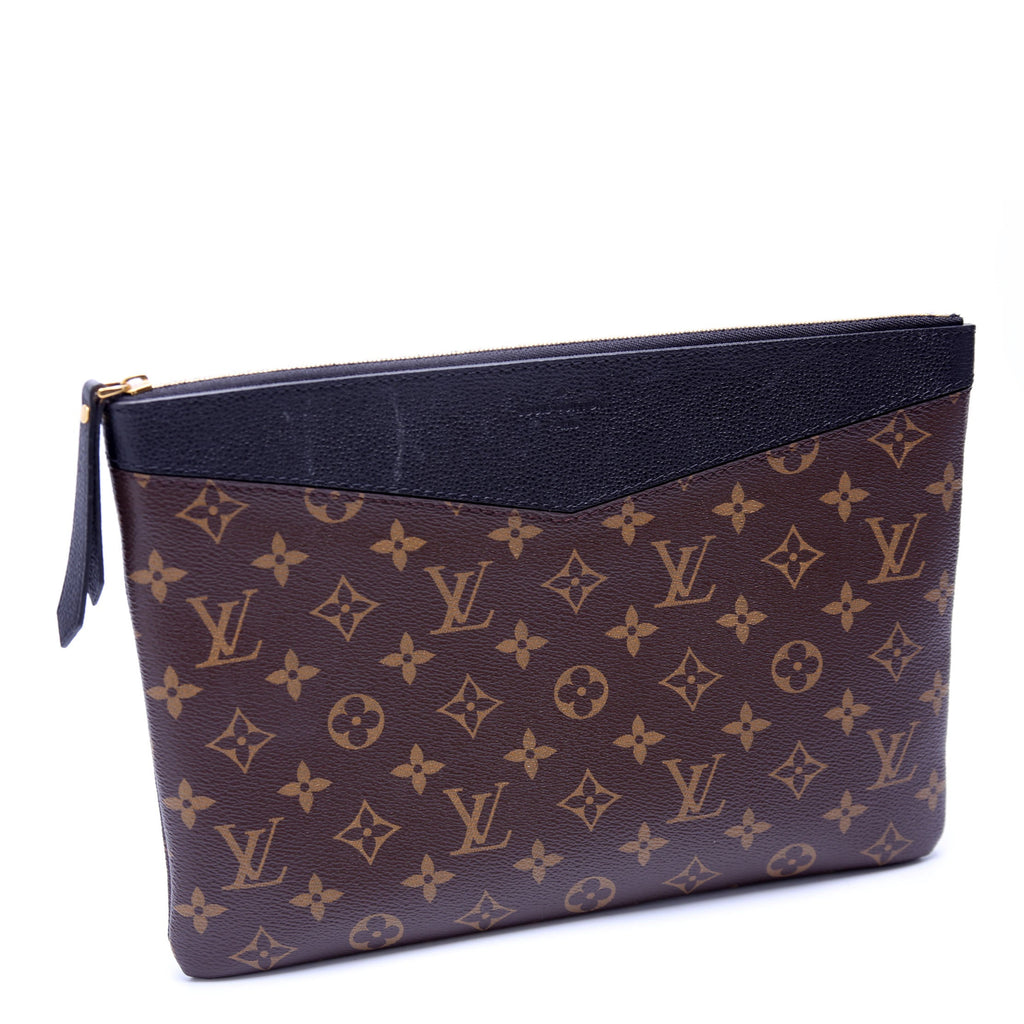 Daily Pouch Monogram Black