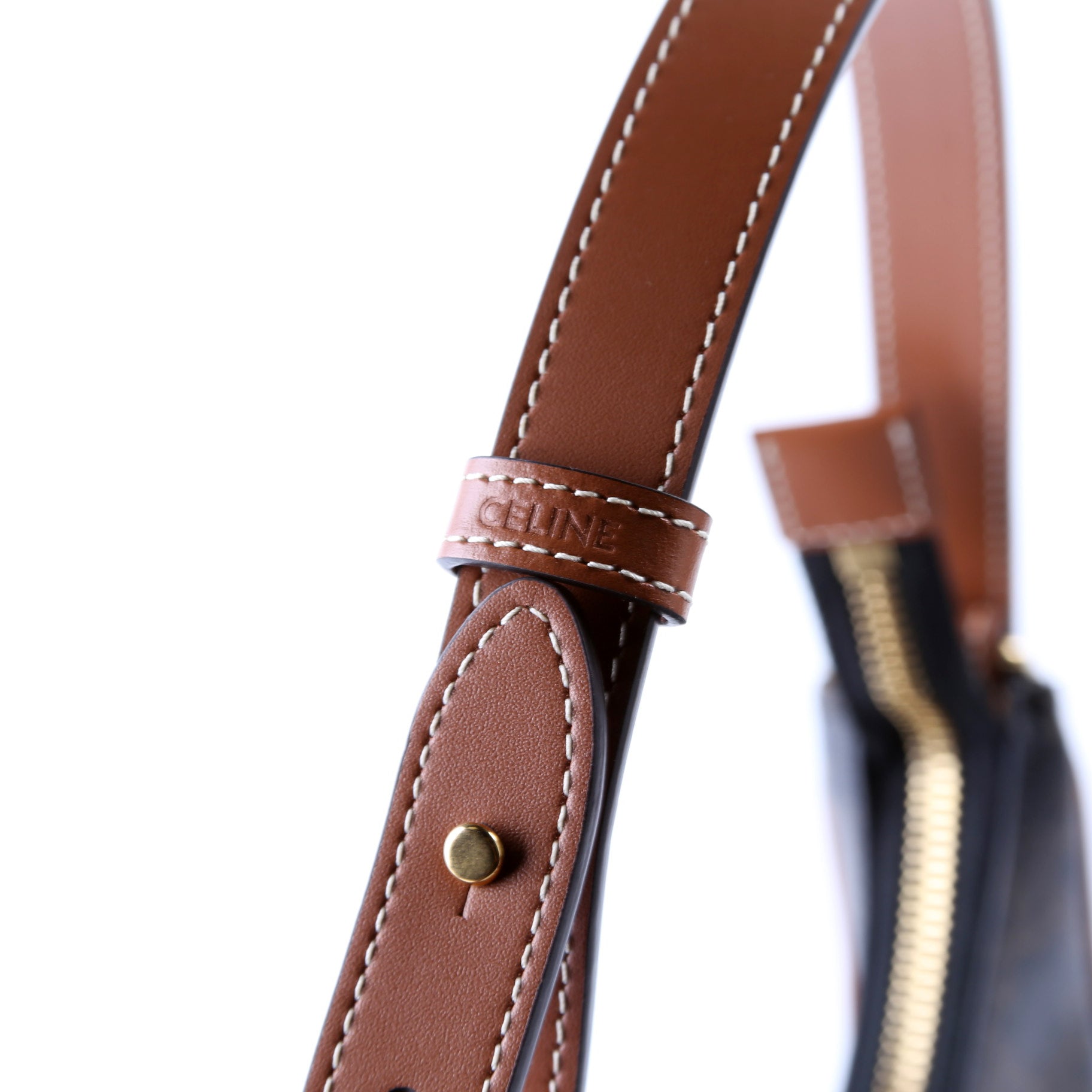 Ava Triomphe Medium Canvas/Calfskin