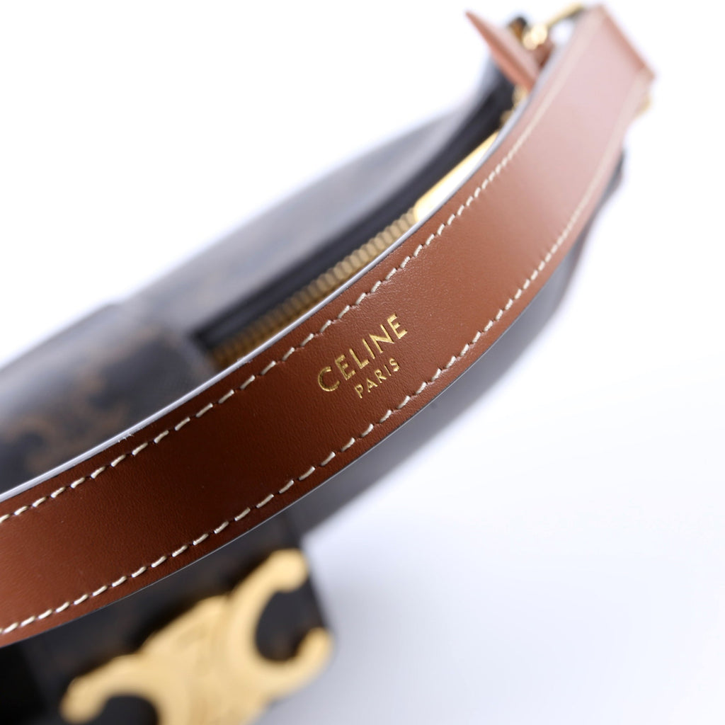 Ava Triomphe Medium Canvas/Calfskin