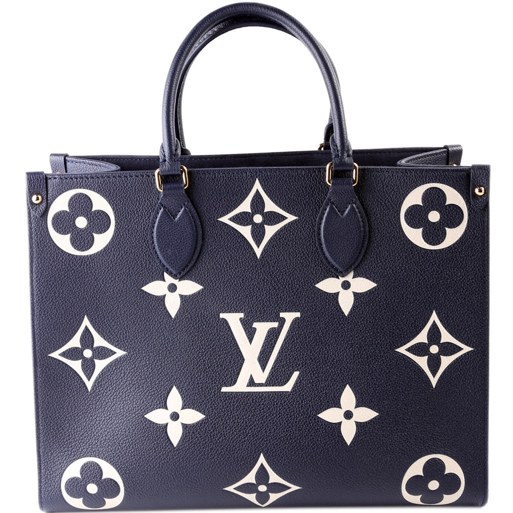 ONTHEGO MM Bicolor Empreinte Navy