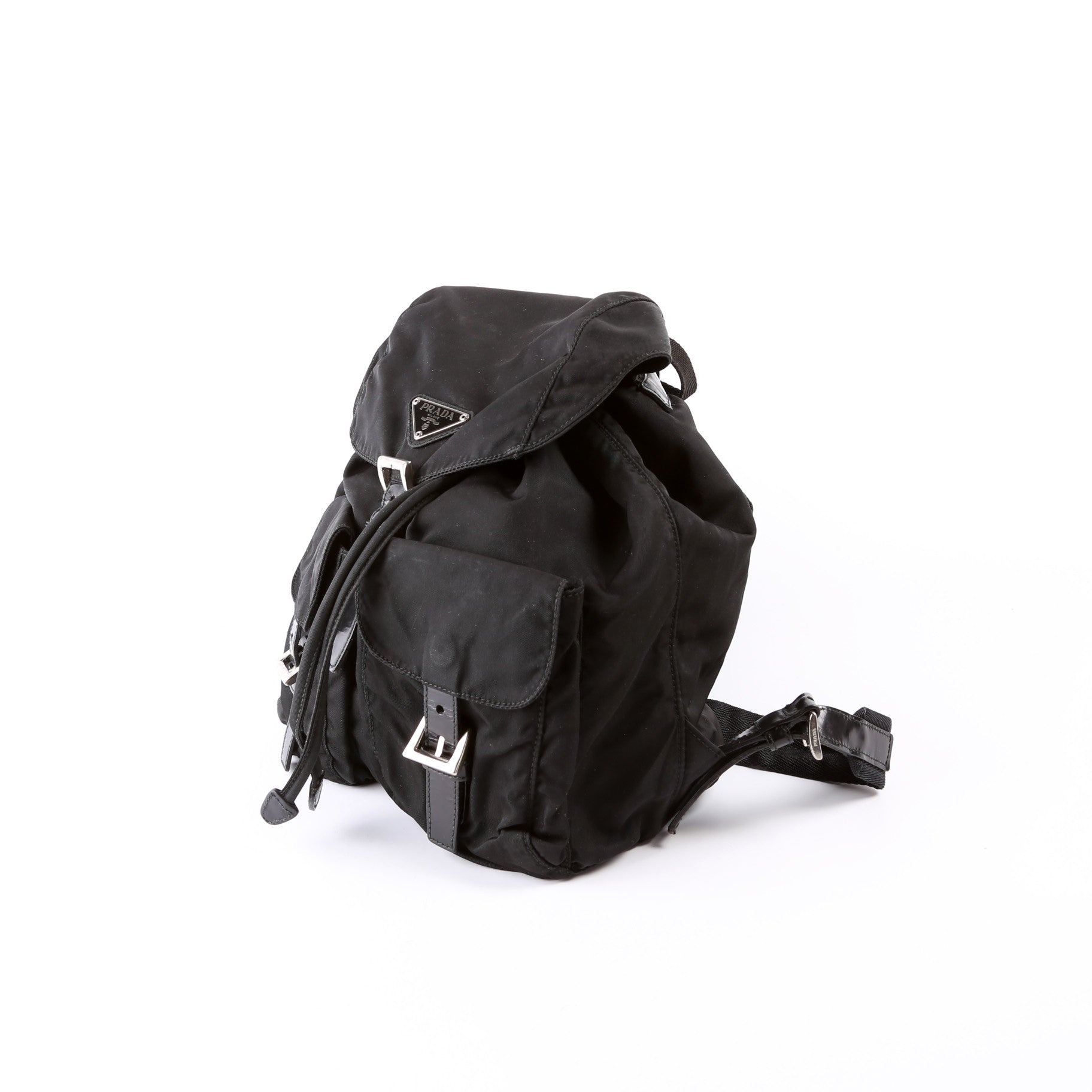 Nylon Backpack Small Black