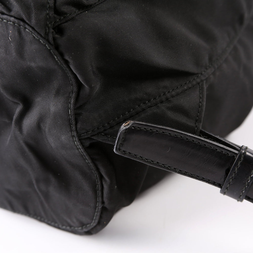 Nylon Backpack Small Black