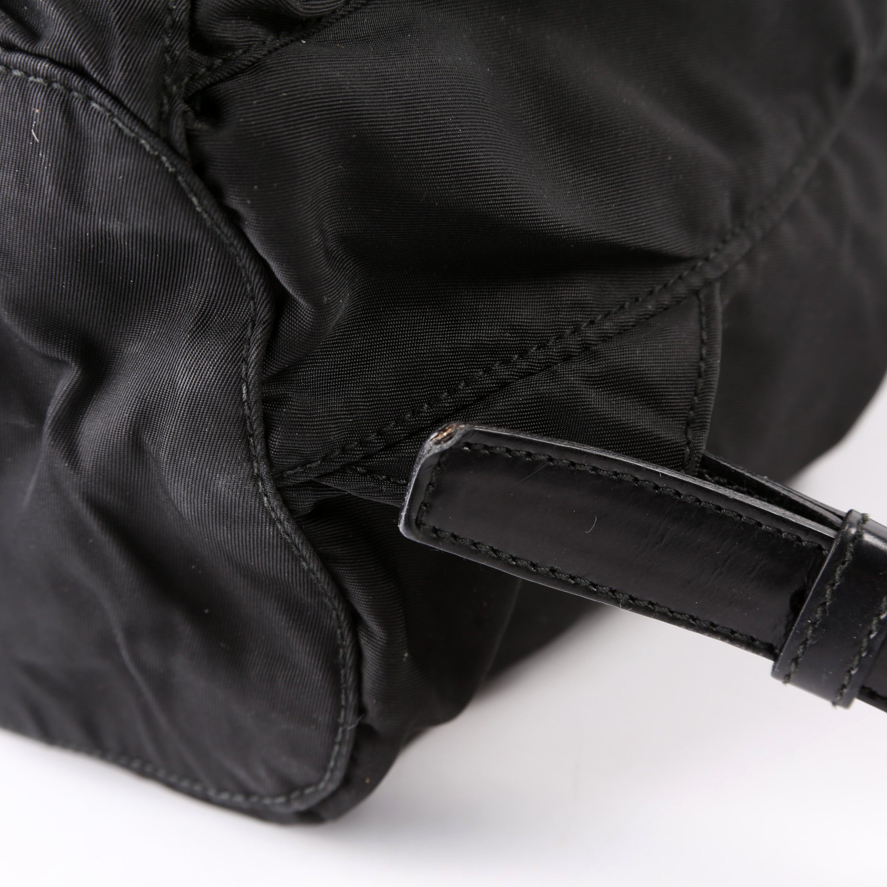 Nylon Backpack Small Black