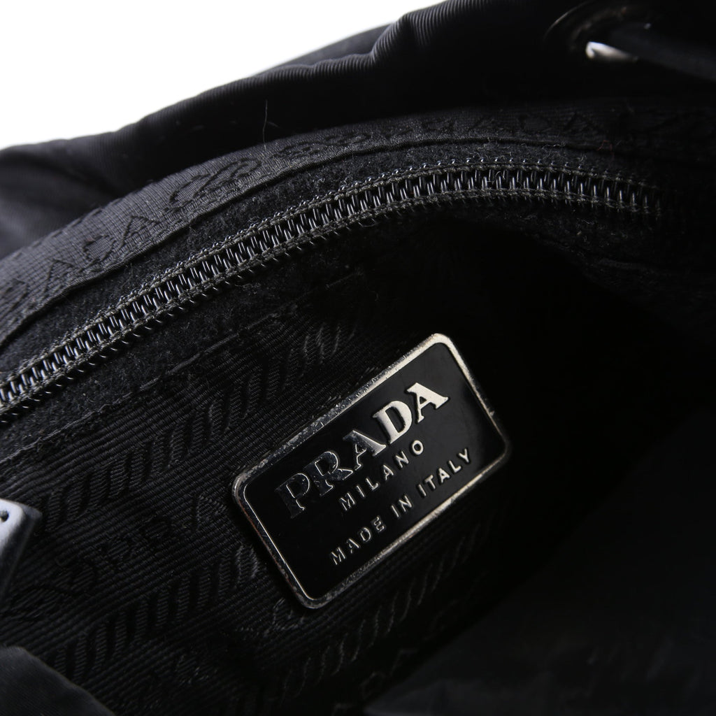 Nylon Backpack Small Black