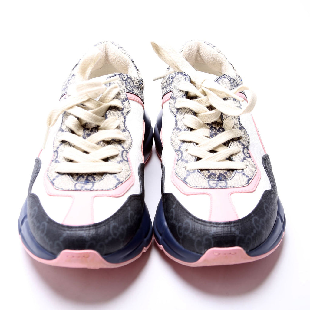 Rhyton Mixed GG Sneakers Size 37 Multi