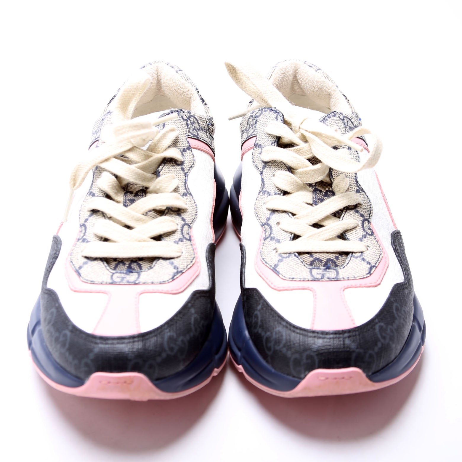 Rhyton Mixed GG Sneakers Size 37 Multi