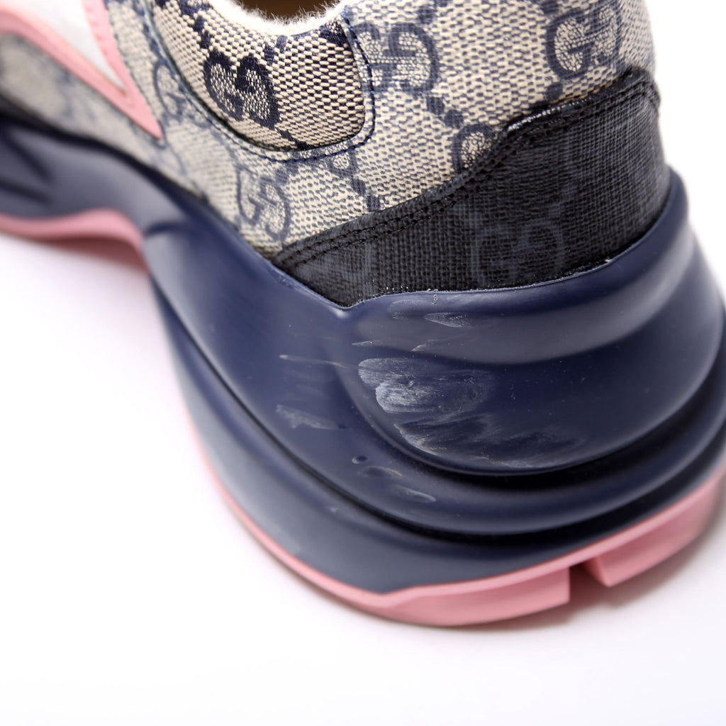 Rhyton Mixed GG Sneakers Size 37 Multi