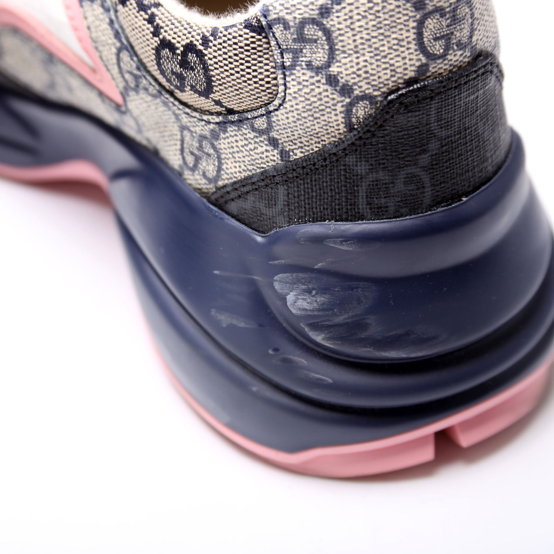Rhyton Mixed GG Sneakers Size 37 Multi