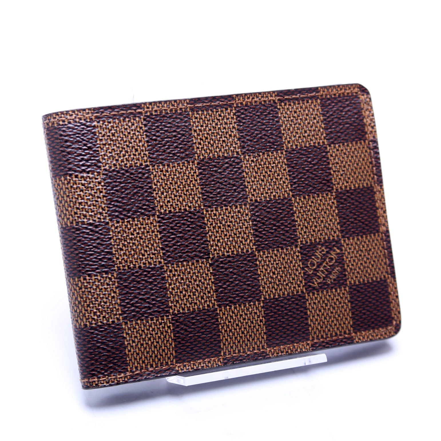 Mens Multiple Wallet Damier Ebene