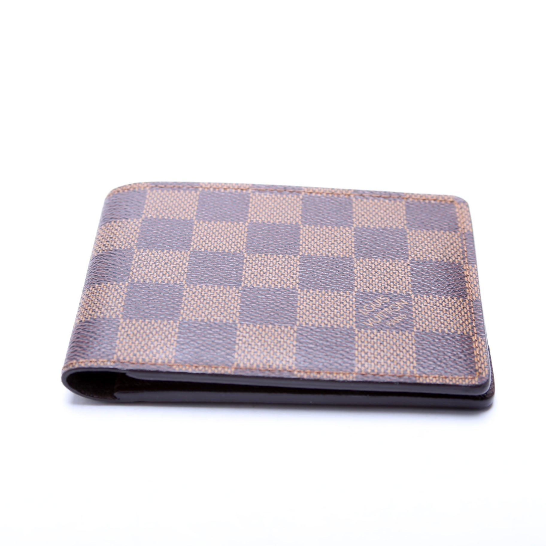 Mens Multiple Wallet Damier Ebene