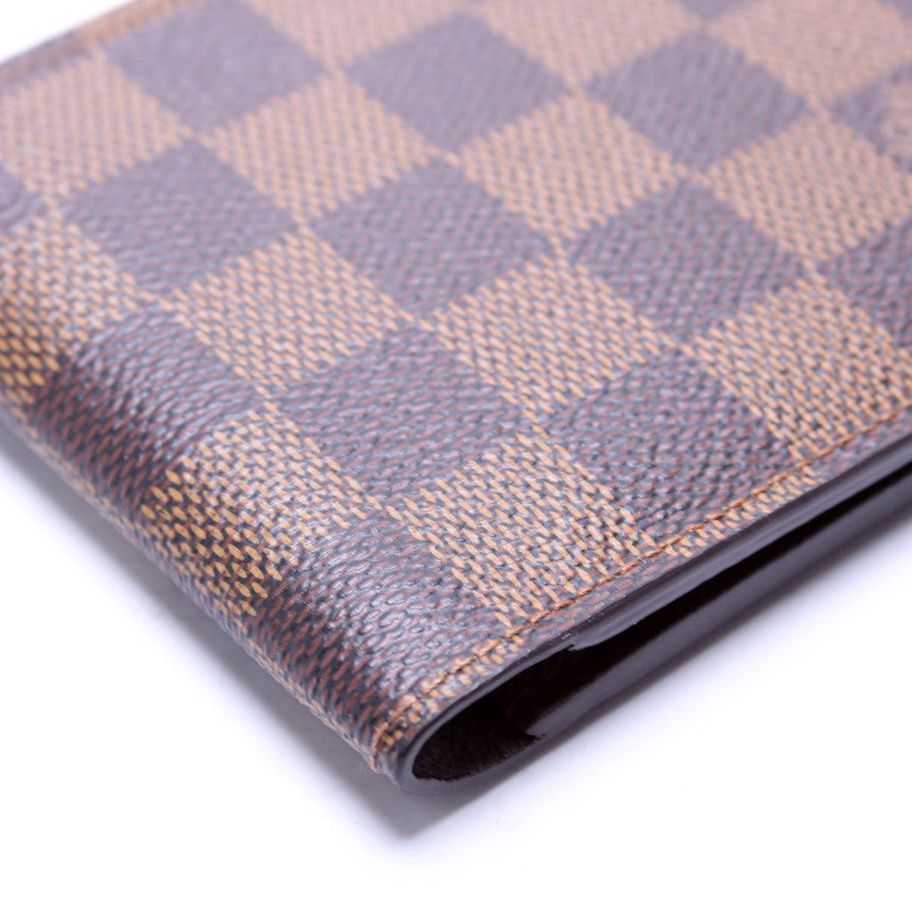 Mens Multiple Wallet Damier Ebene