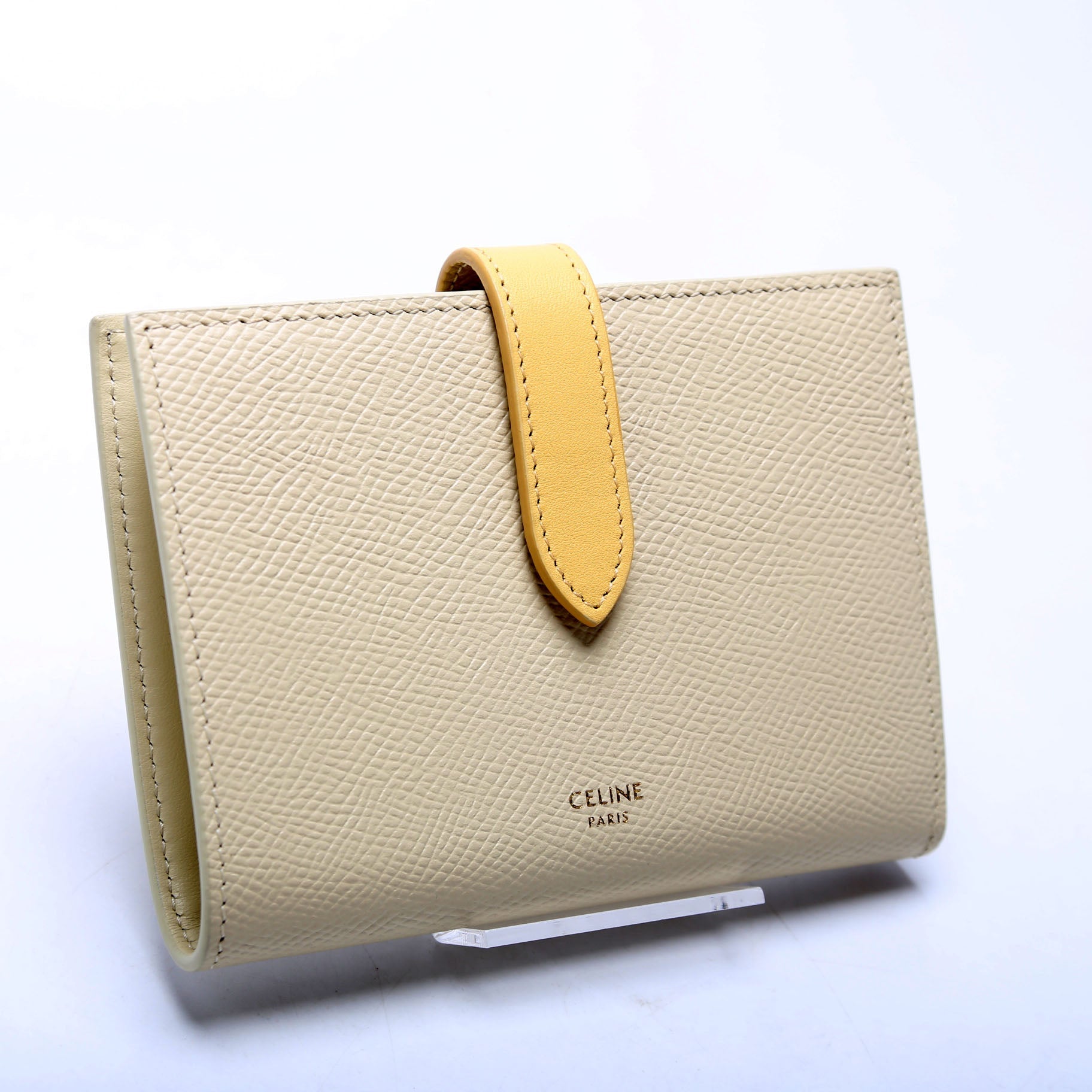 Multifunction Strap Wallet Medium Beige