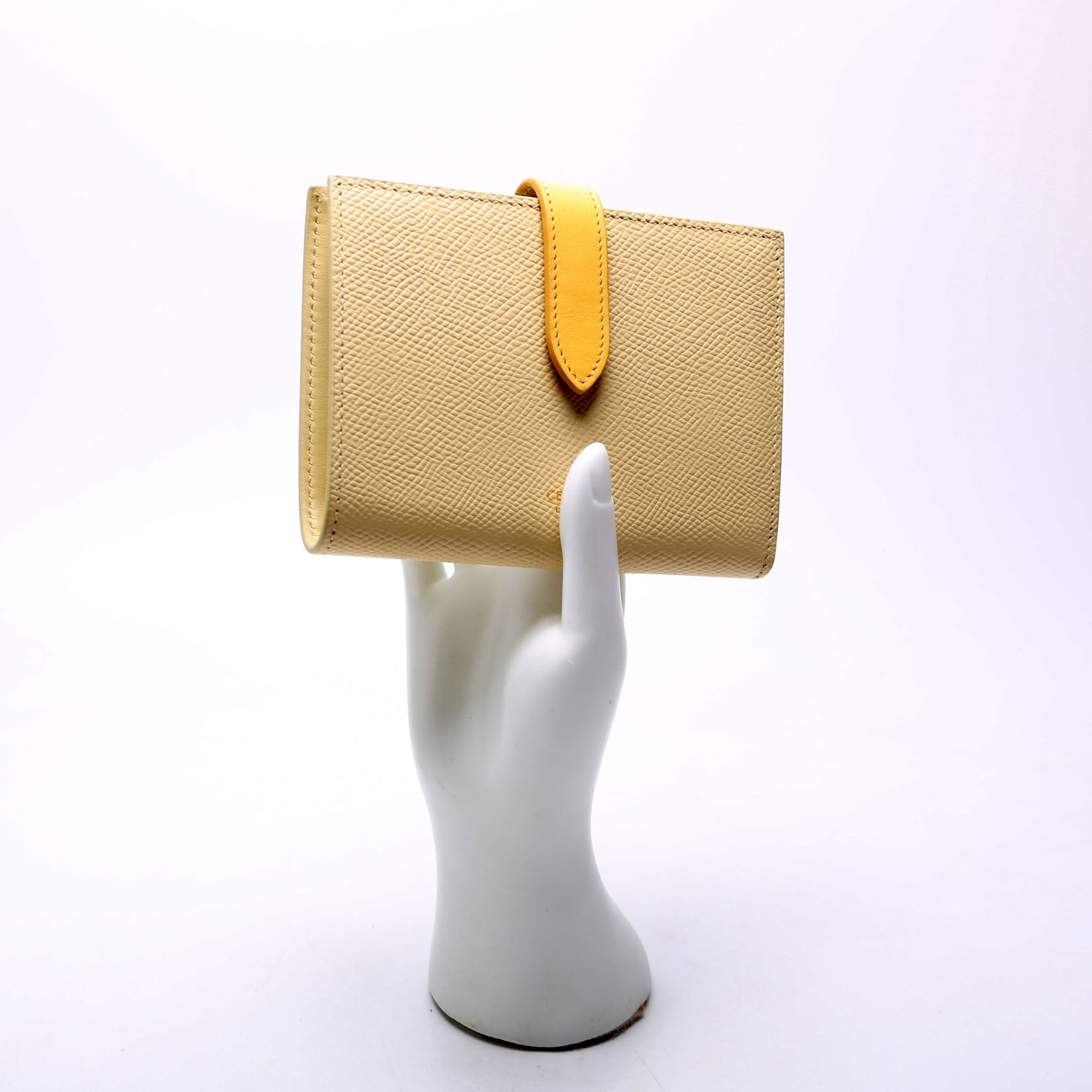 Multifunction Strap Wallet Medium Beige