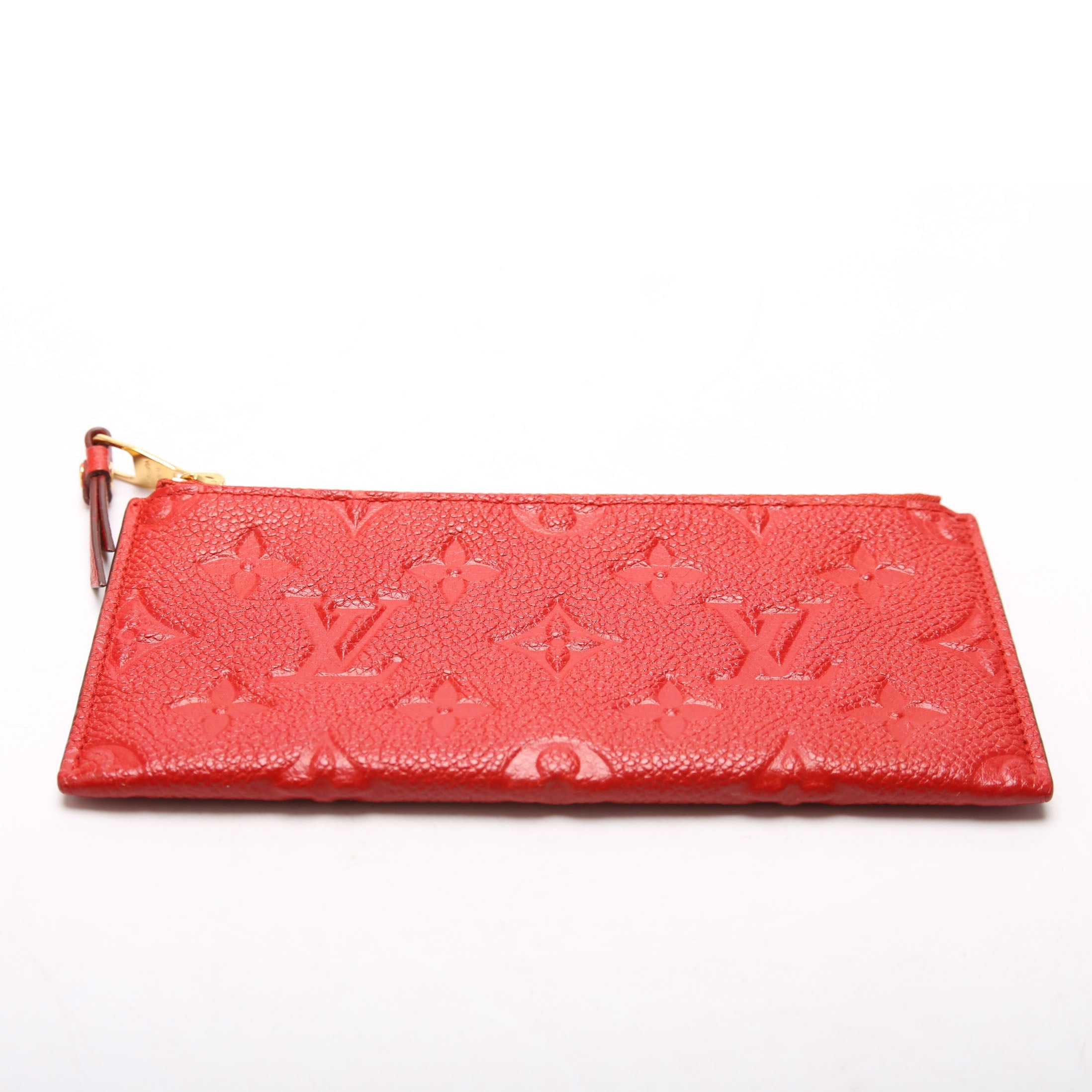 Pochette Felicie Zip Insert Only Empreinte Red