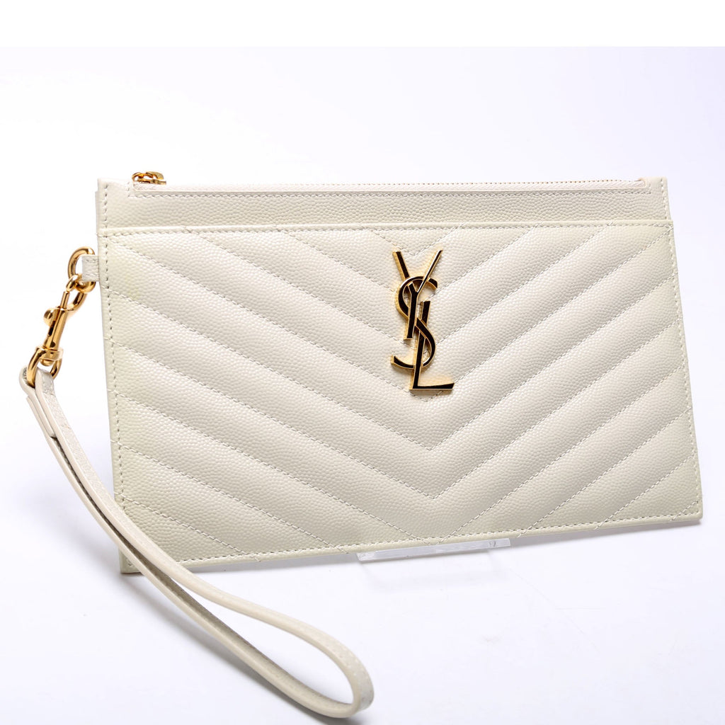 Grain De Cassandre Bill Pouch Large 636313 Cream