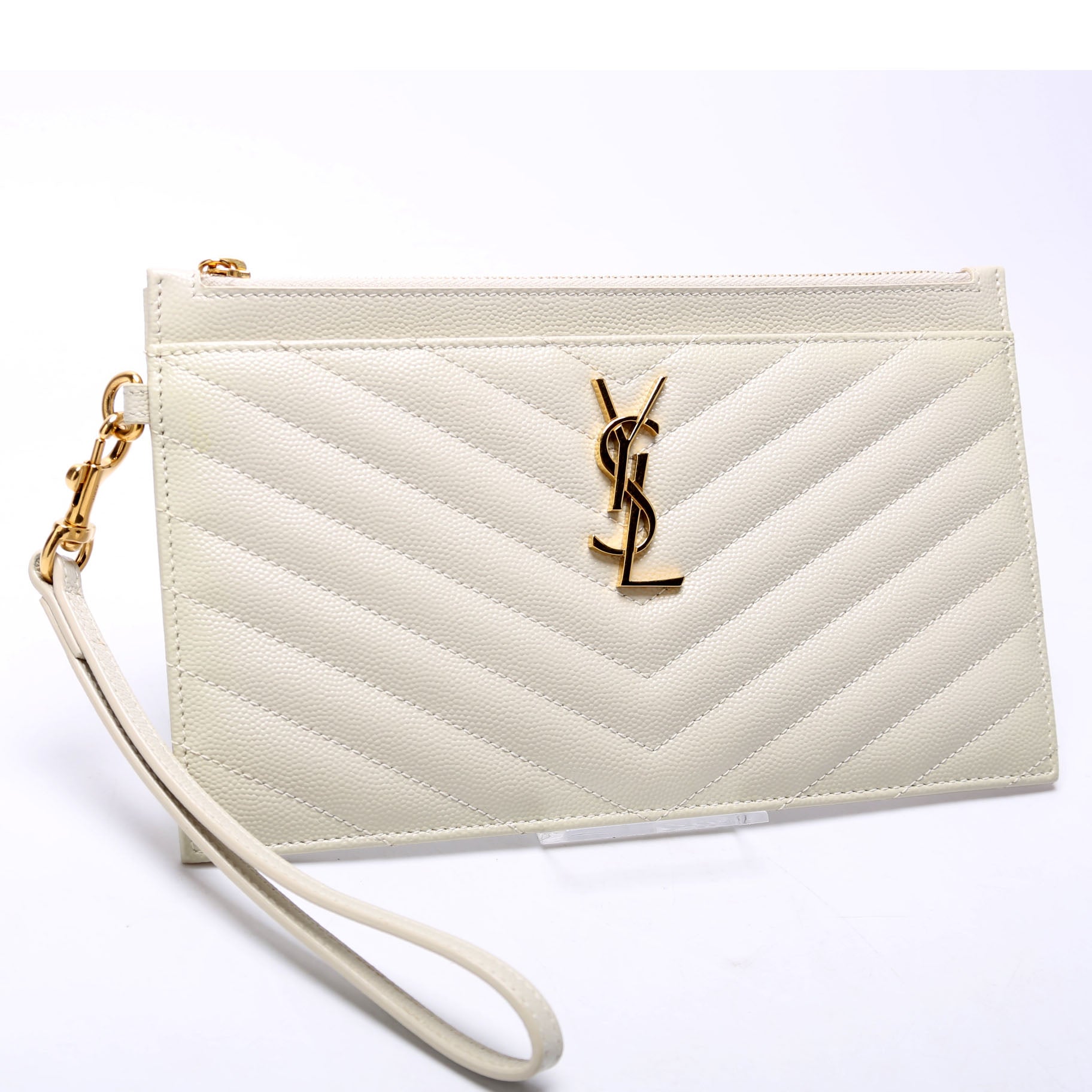 Grain De Cassandre Bill Pouch Large 636313 Cream