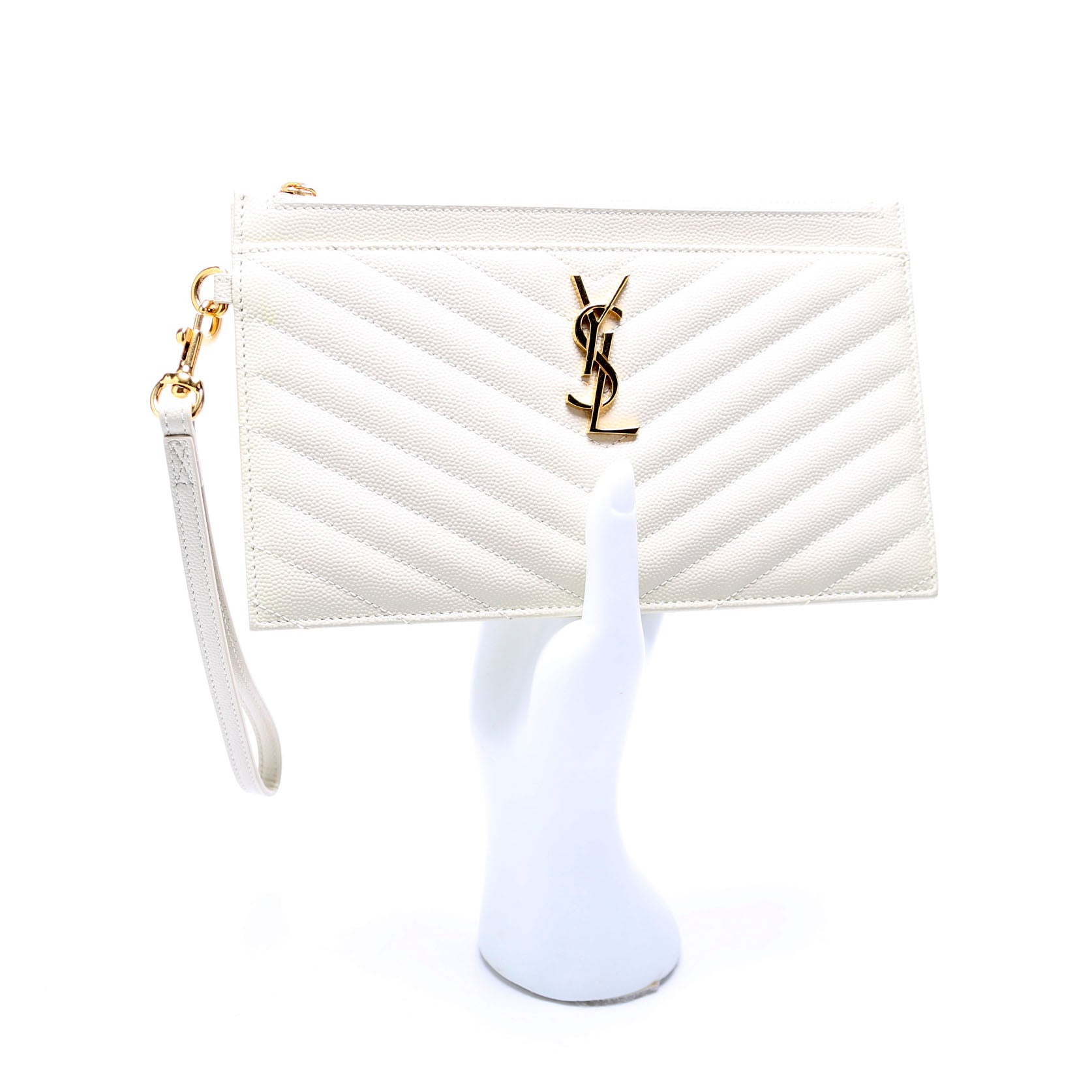 Grain De Cassandre Bill Pouch Large 636313 Cream