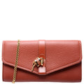 Aby Grain Leather WOC Brown