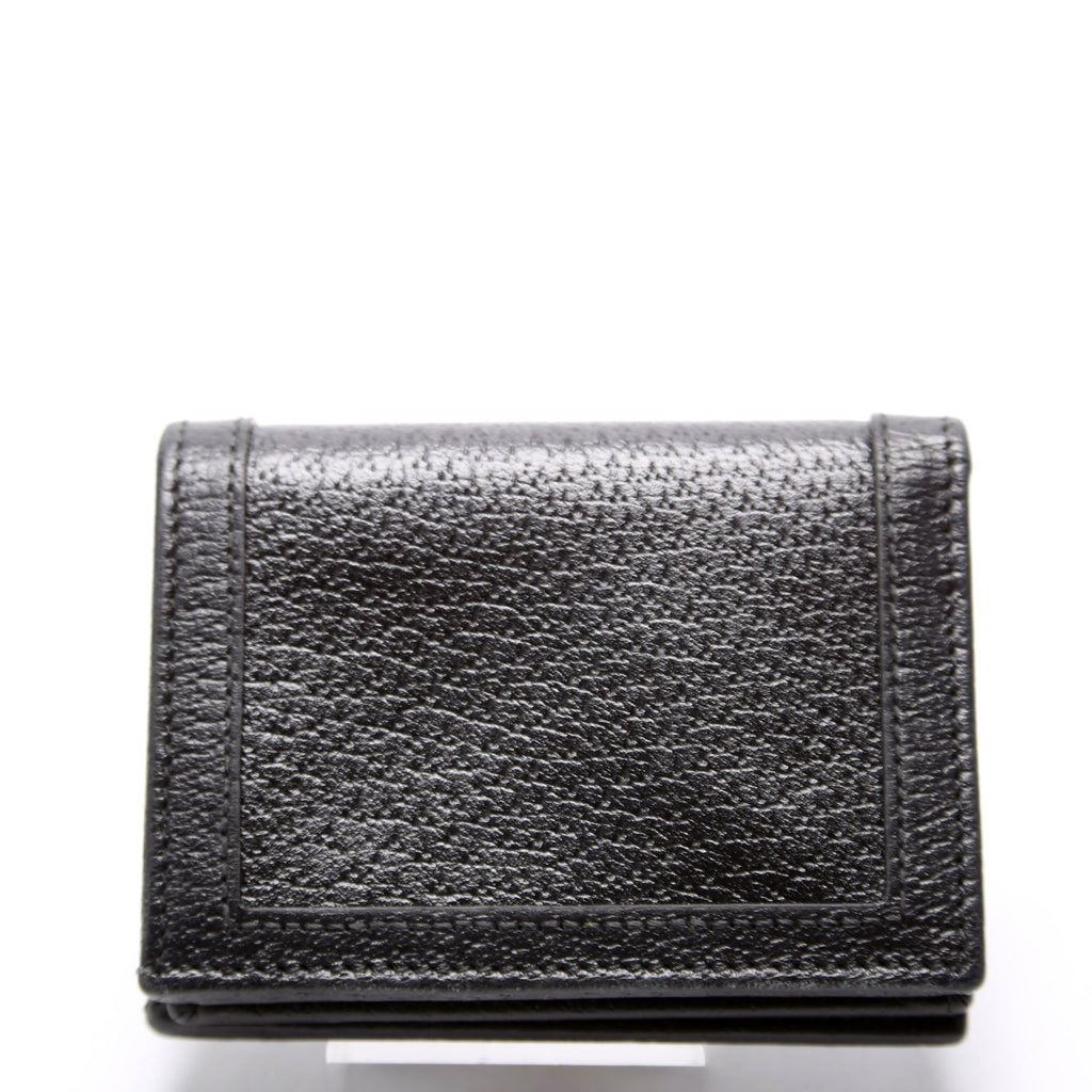 Gucci 658244 Diana Card Case Wallet Black