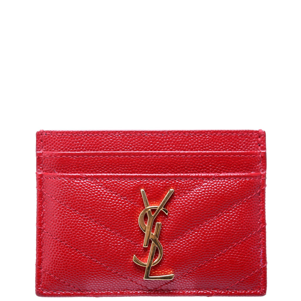 Grain De Poudre Card Holder 423291 Red