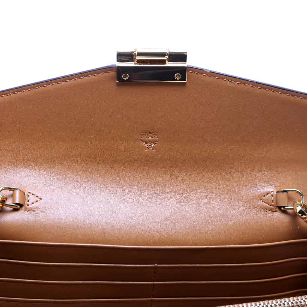 Visetos Tracy Chain Wallet Cognac