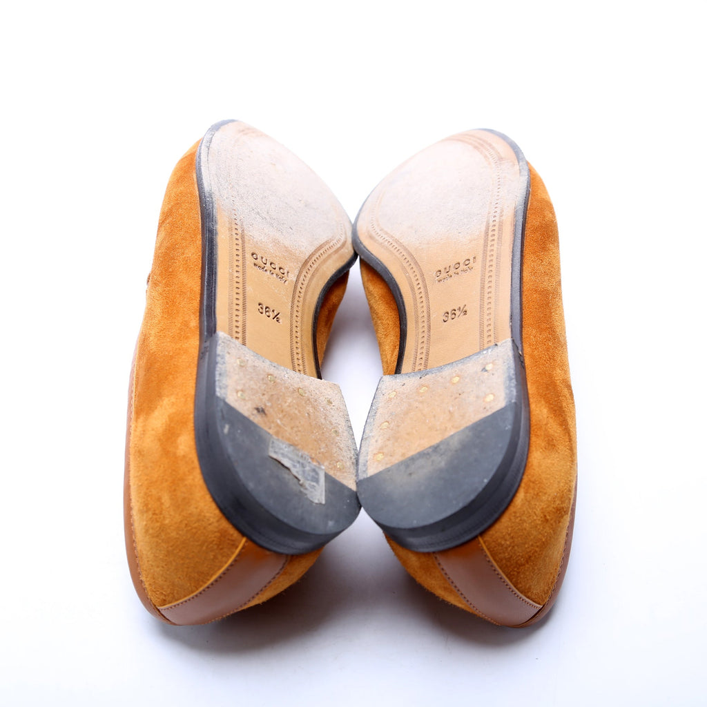 Suede Jordaan Loafers Size 36.5 Brown