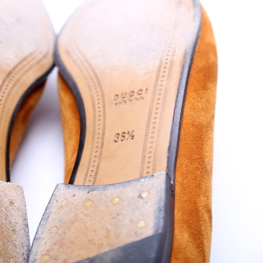 Suede Jordaan Loafers Size 36.5 Brown