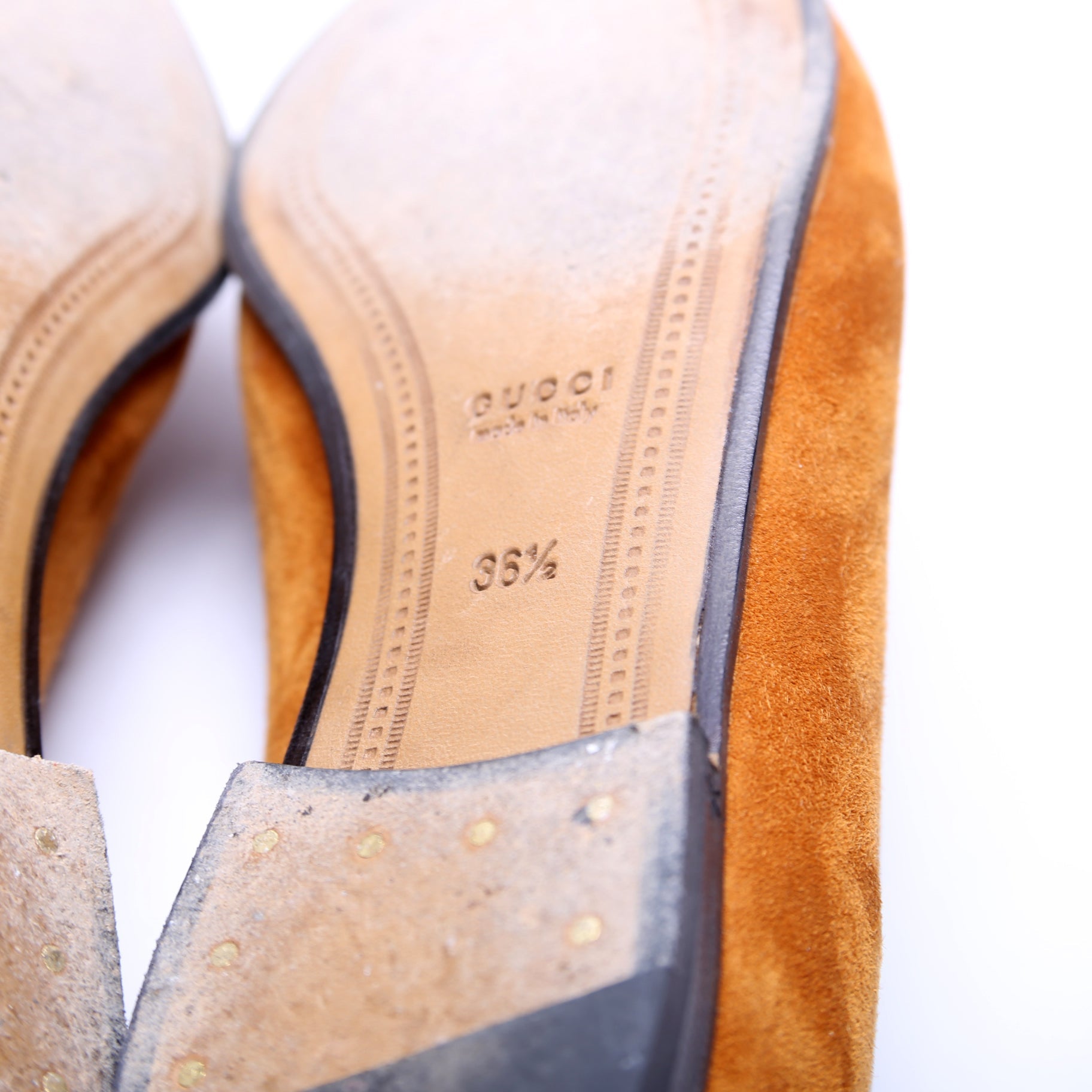 Suede Jordaan Loafers Size 36.5 Brown