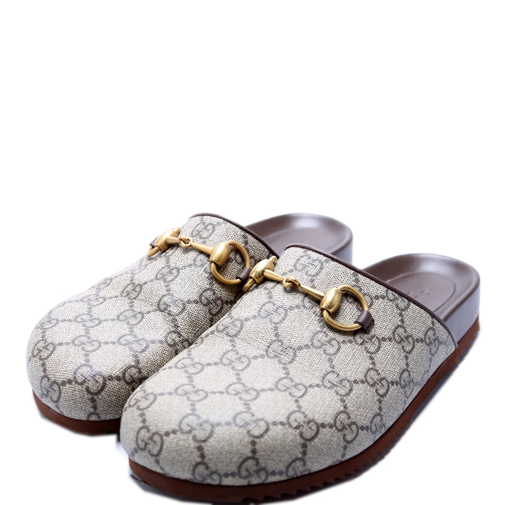 Horsebit GG Supreme Mules Size 36.5 Brown