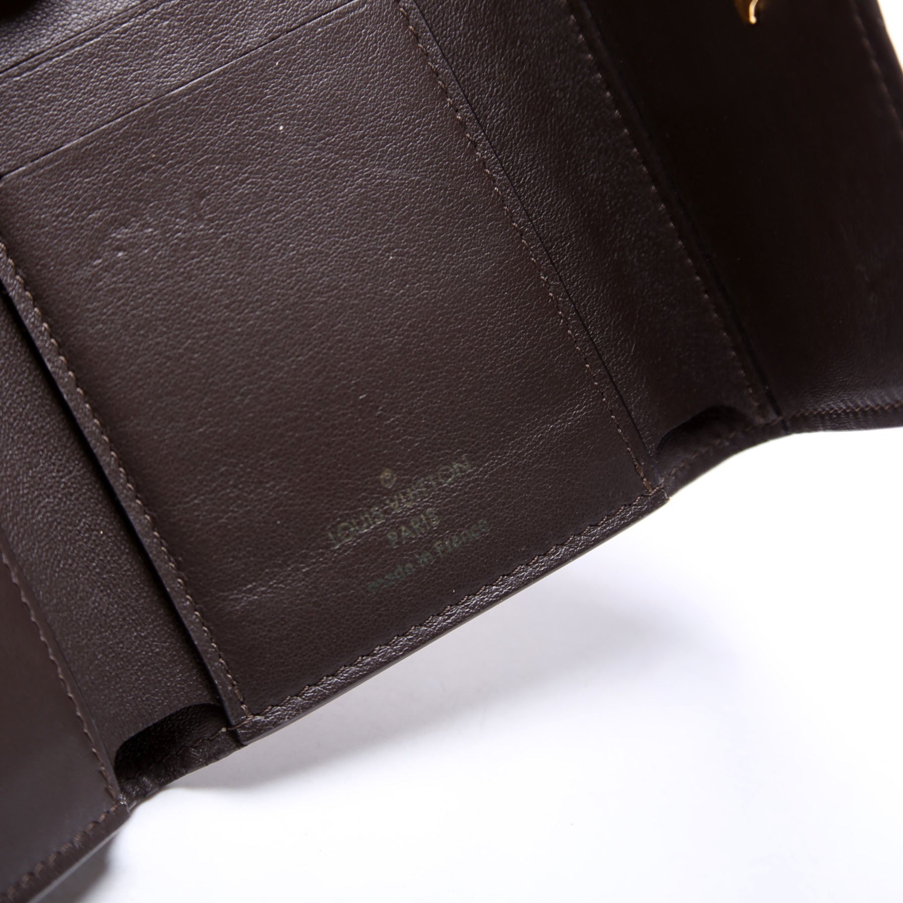 Capucines Wallet Compact Beige