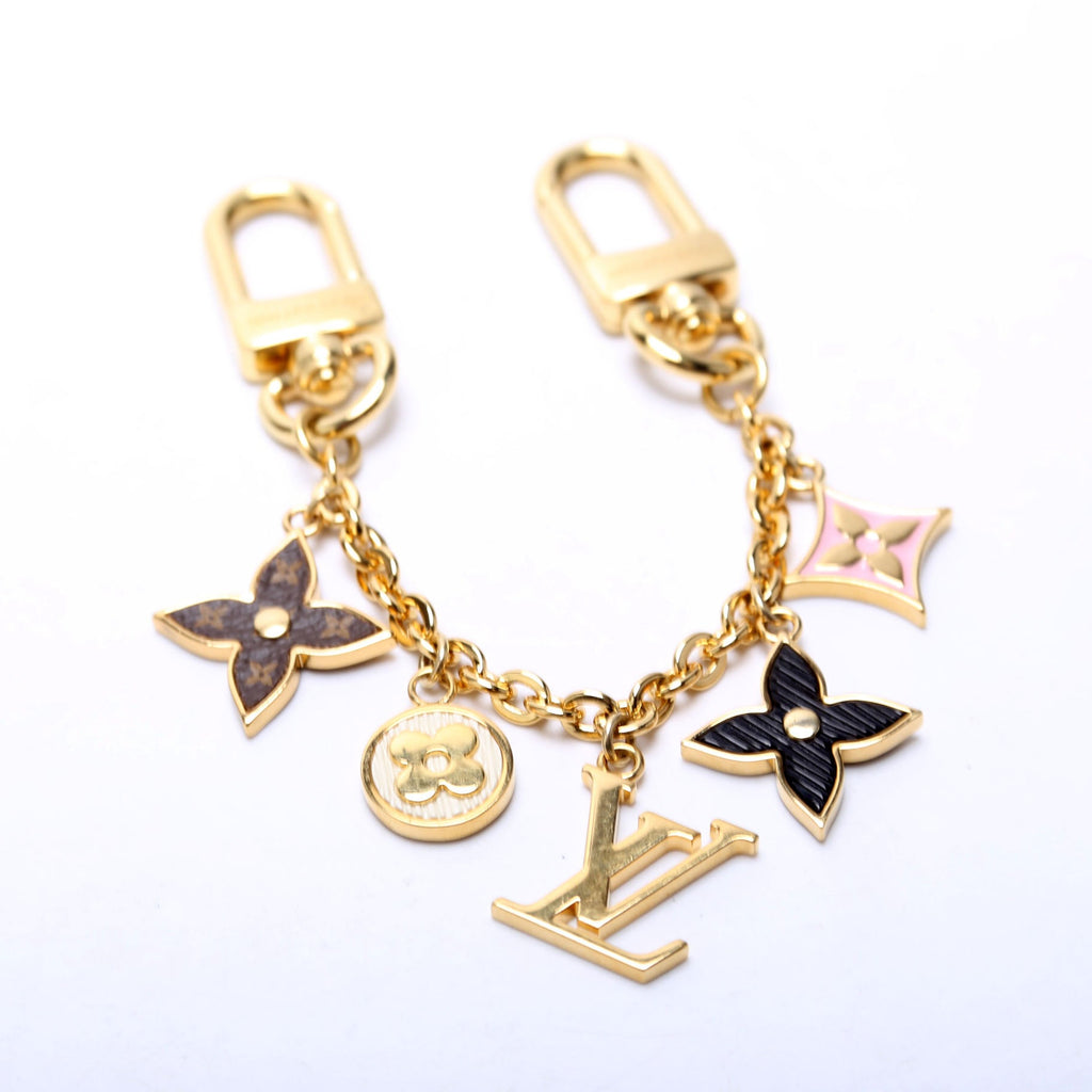 Spring Street Chain Bag Charm Gold/Multi