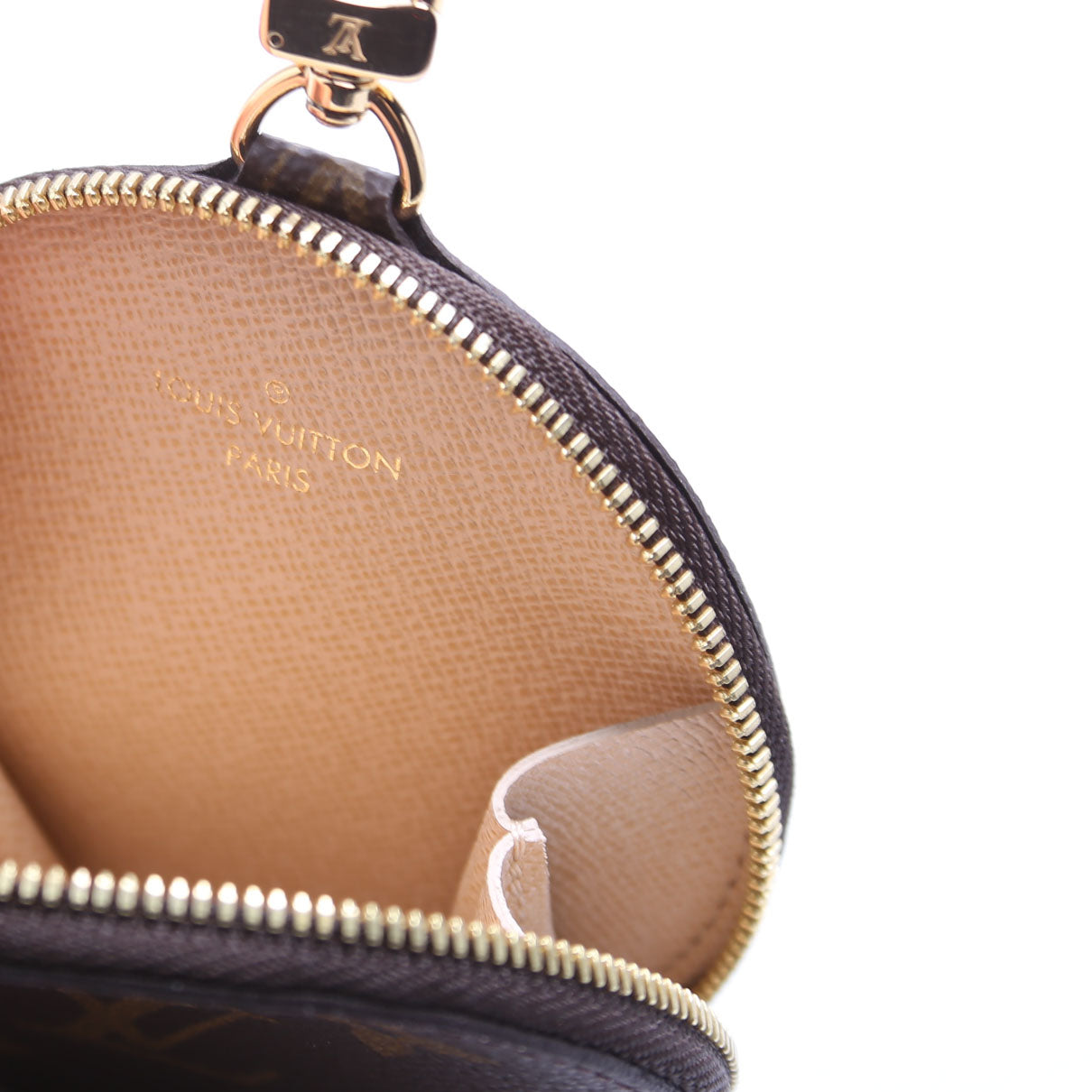 Pochette Accessories Round Coin Monogram