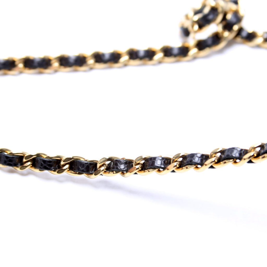 WOC Classic Quilted Caviar RFID Black