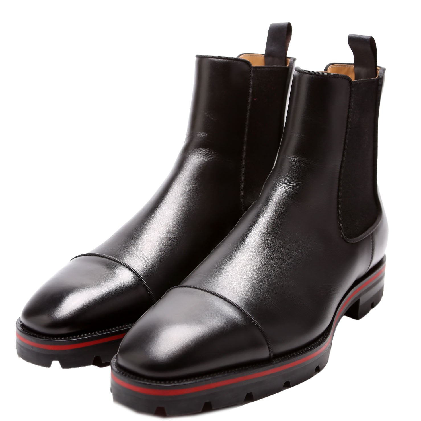 Melon Flat Ankle Boots Size 41 Black