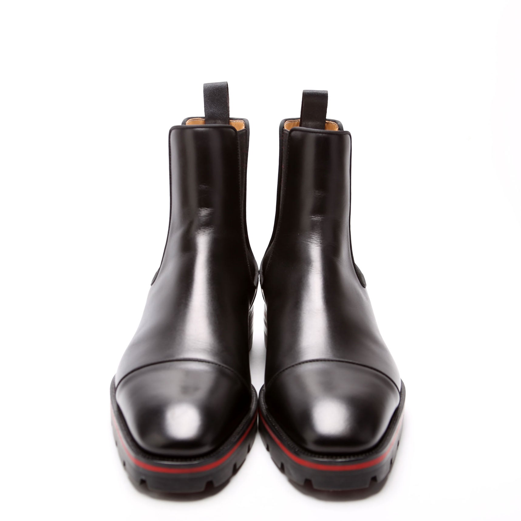 Melon Flat Ankle Boots Size 41 Black