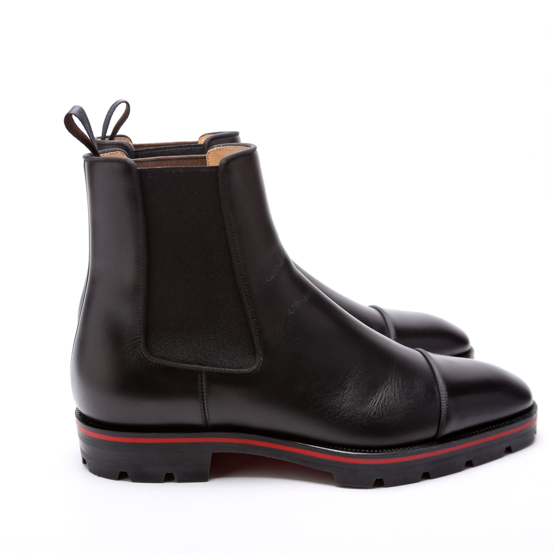 Melon Flat Ankle Boots Size 41 Black