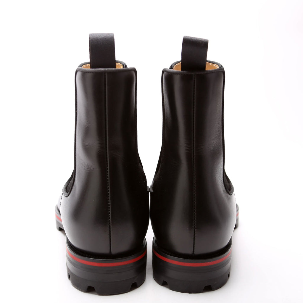 Melon Flat Ankle Boots Size 41 Black