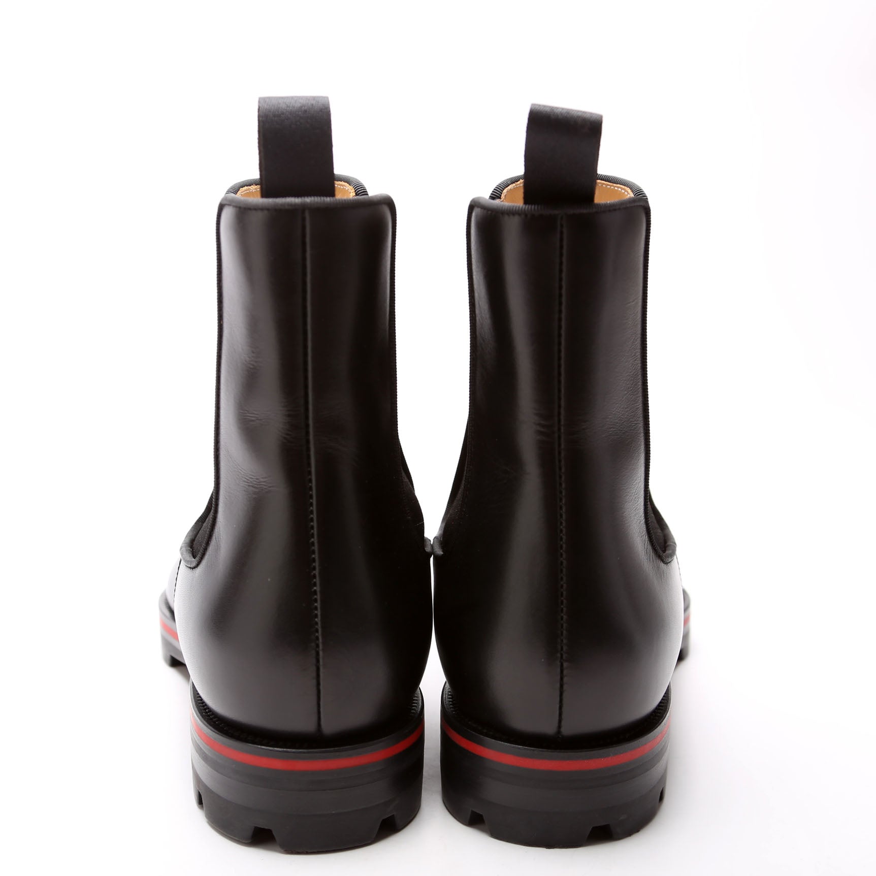 Melon Flat Ankle Boots Size 41 Black